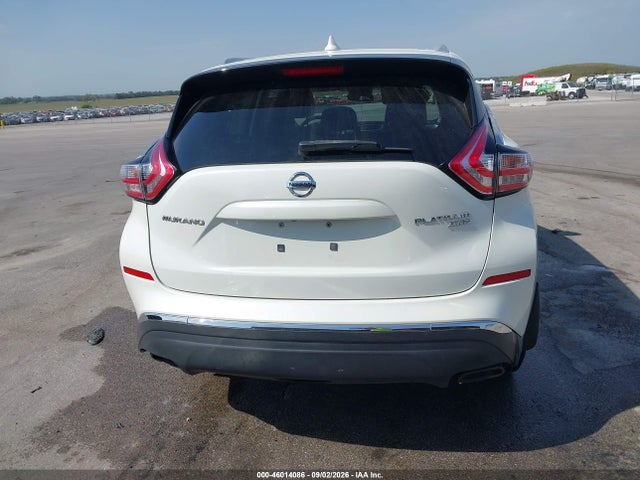 46014086 :رقم المزاد ، 5N1AZ2MH3HN192739 vin ، 2017 Nissan Murano Platinum مزاد بيع