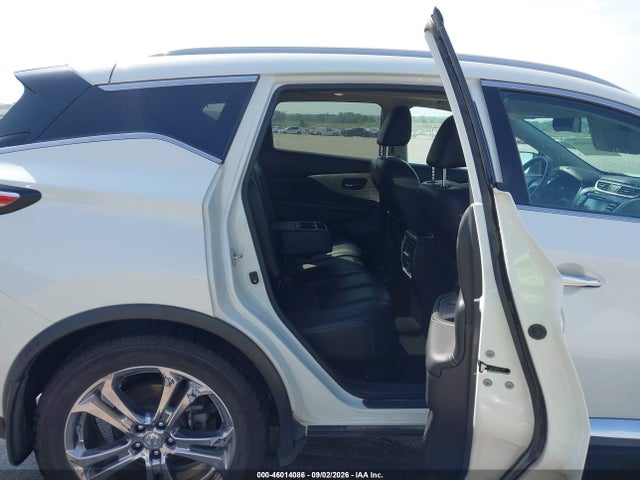 46014086 :رقم المزاد ، 5N1AZ2MH3HN192739 vin ، 2017 Nissan Murano Platinum مزاد بيع