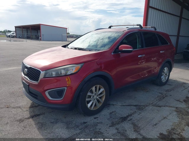 46014105 :رقم المزاد ، 5XYPG4A53GG142553 vin ، 2016 Kia Sorento 3.3l Lx مزاد بيع