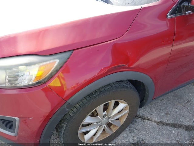 46014105 :رقم المزاد ، 5XYPG4A53GG142553 vin ، 2016 Kia Sorento 3.3l Lx مزاد بيع
