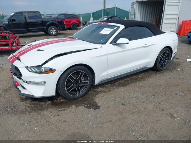 2021 Ford Mustang Ecoboost Premium მანქანა იყიდება აუქციონზე, vin: 1FATP8UHXM5108440, აუქციონის ნომერი: 46014121