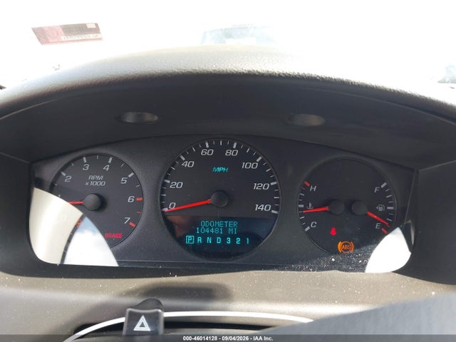 Продажа на аукционе авто 2009 Chevrolet Impala Ls, vin: 2G1WB57N591278860, номер лота: 46014128