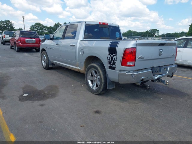 2012 Ram 1500 Slt მანქანა იყიდება აუქციონზე, vin: 1C6RD7LT6CS184709, აუქციონის ნომერი: 46014176