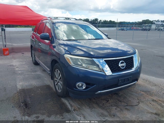 46014199 :رقم المزاد ، 5N1AR2MM0DC644195 vin ، 2013 Nissan Pathfinder S/sv/sl/platinum مزاد بيع