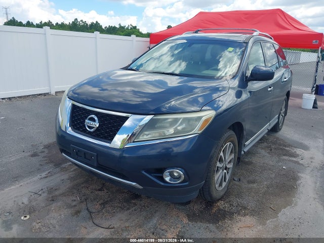 46014199 :رقم المزاد ، 5N1AR2MM0DC644195 vin ، 2013 Nissan Pathfinder S/sv/sl/platinum مزاد بيع