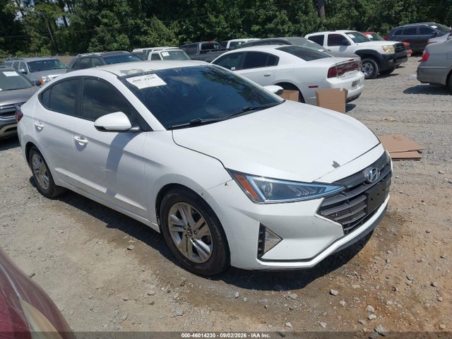 Aukcja sprzedaży 2019 Hyundai Elantra Sel, vin: 5NPD84LF2KH426991, numer aukcji: 46014230