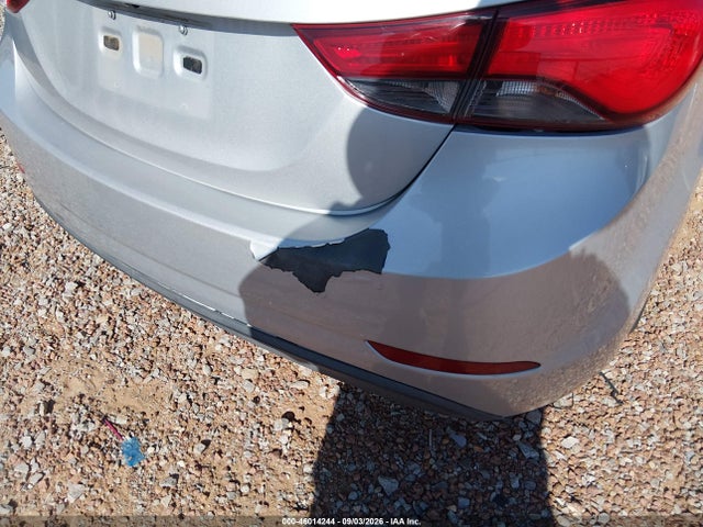 Aukcja sprzedaży 2016 Hyundai Elantra Se, vin: KMHDH4AEXGU487962, numer aukcji: 46014244