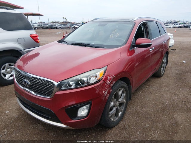 46014267 :رقم المزاد ، 5XYPK4A51GG185187 vin ، 2016 Kia Sorento 3.3l Sx مزاد بيع
