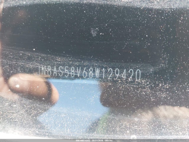 Продаж на аукціоні авто 2008 Nissan Rogue Sl, vin: JN8AS58V68W129420, номер лоту: 46014352