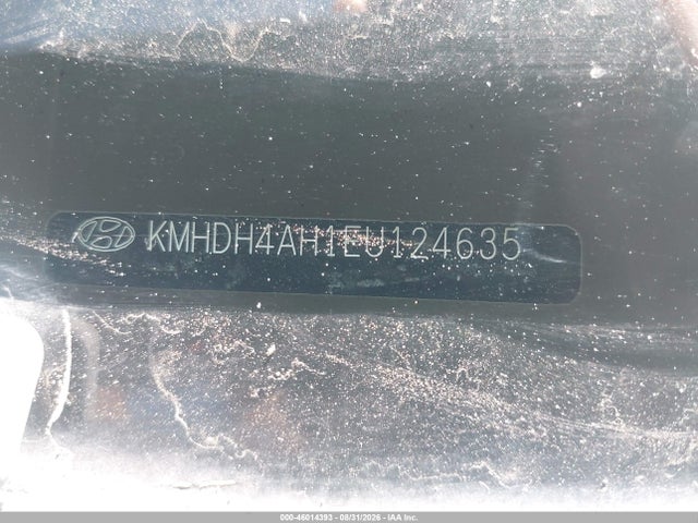 KMHDH4AH1EU124635 Hyundai Elantra Sport