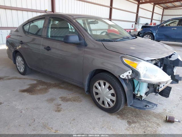 46014411 :رقم المزاد ، 3N1CN7AP7FL813594 vin ، 2015 Nissan Versa 1.6 S+ مزاد بيع