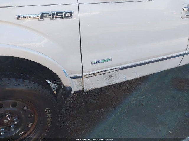 2013 Ford F-150 Platinum მანქანა იყიდება აუქციონზე, vin: 1FTFW1ET5DFC45493, აუქციონის ნომერი: 46014427