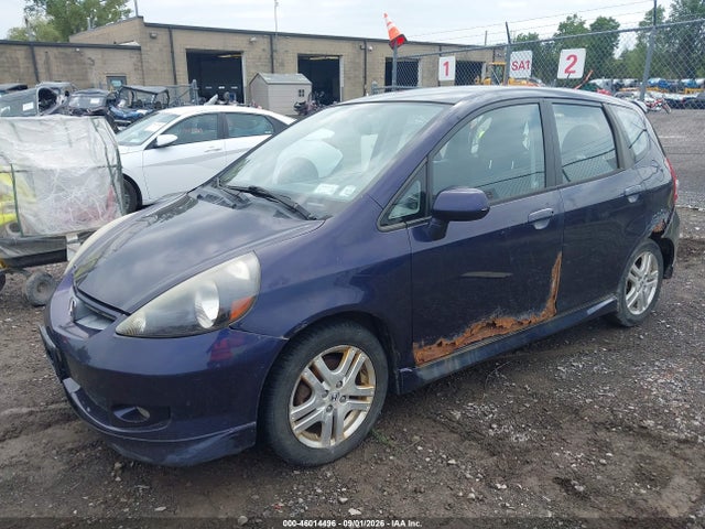 Продажа на аукционе авто 2008 Honda Fit Sport, vin: JHMGD386X8S070018, номер лота: 46014496