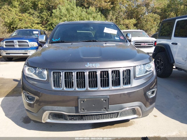 Продажа на аукционе авто 2014 Jeep Grand Cherokee Limited, vin: 1C4RJFBG7EC233591, номер лота: 46014525