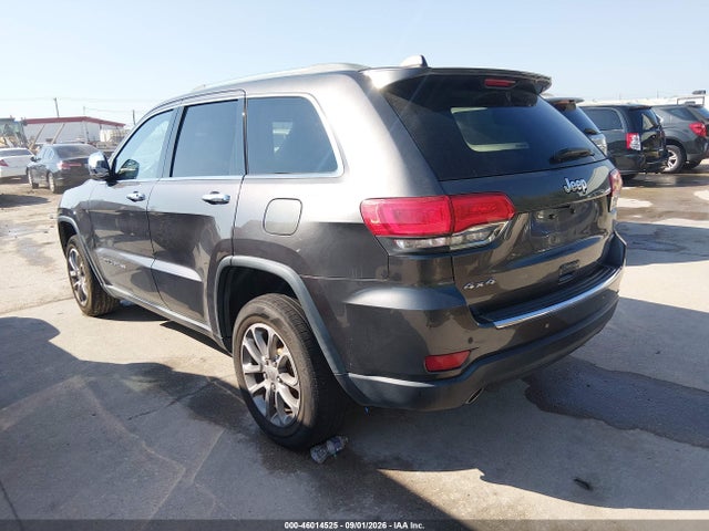 Продажа на аукционе авто 2014 Jeep Grand Cherokee Limited, vin: 1C4RJFBG7EC233591, номер лота: 46014525