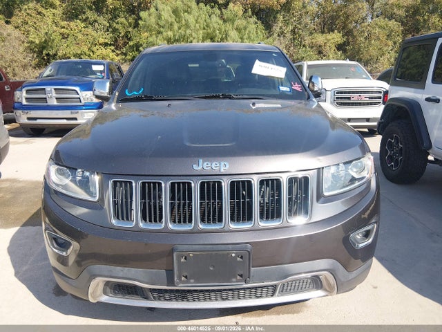 Продажа на аукционе авто 2014 Jeep Grand Cherokee Limited, vin: 1C4RJFBG7EC233591, номер лота: 46014525
