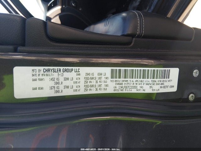 Продажа на аукционе авто 2014 Jeep Grand Cherokee Limited, vin: 1C4RJFBG7EC233591, номер лота: 46014525