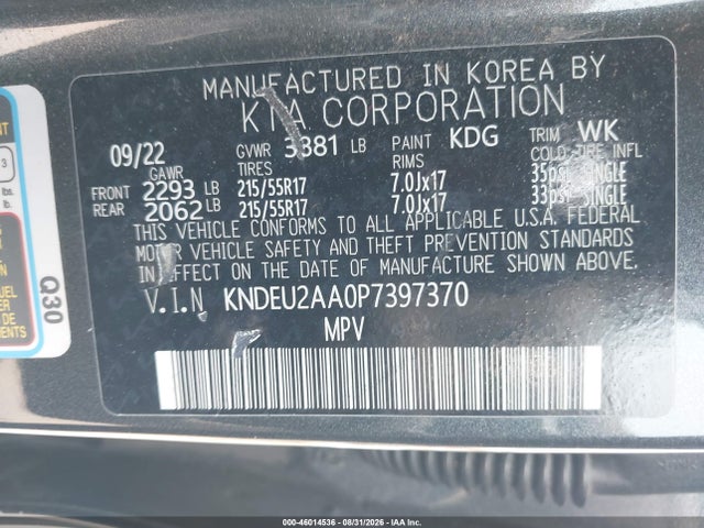 KIA SELTOS S 2023 KNDEU2AA0P7397370 Image 9