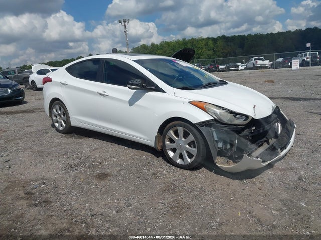 2013 Hyundai Elantra Limited მანქანა იყიდება აუქციონზე, vin: 5NPDH4AE4DH233528, აუქციონის ნომერი: 46014544
