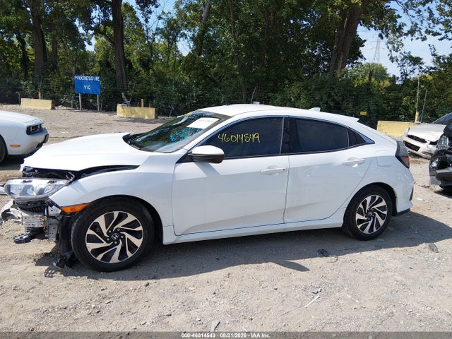 46014549 :رقم المزاد ، SHHFK7H21HU213635 vin ، 2017 Honda Civic Lx مزاد بيع