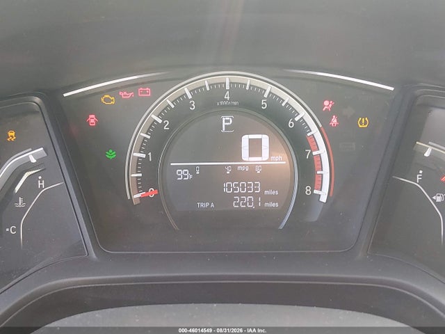 46014549 :رقم المزاد ، SHHFK7H21HU213635 vin ، 2017 Honda Civic Lx مزاد بيع