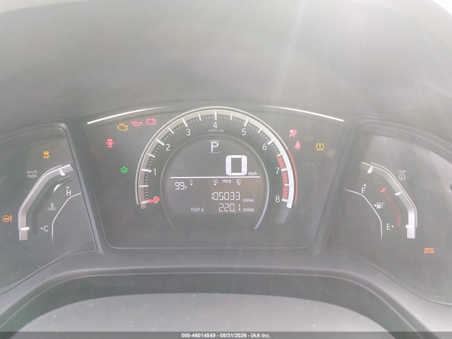 46014549 :رقم المزاد ، SHHFK7H21HU213635 vin ، 2017 Honda Civic Lx مزاد بيع