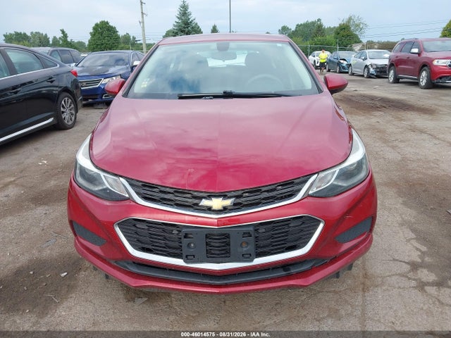 46014575 :رقم المزاد ، 3G1BE6SM0HS527191 vin ، 2017 Chevrolet Cruze Lt Auto مزاد بيع