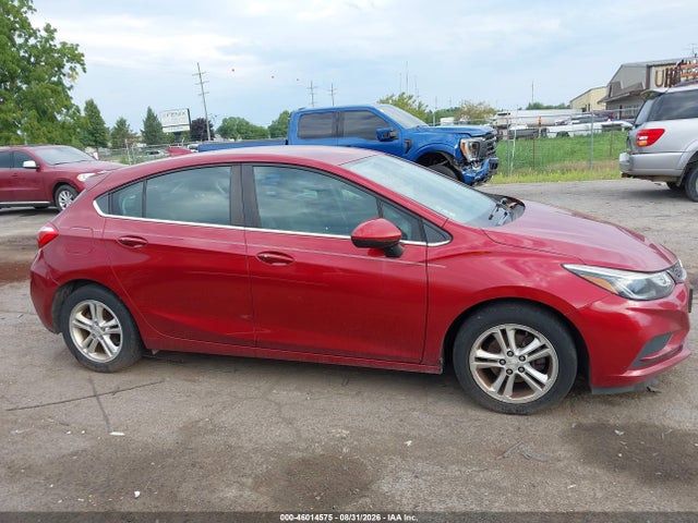 46014575 :رقم المزاد ، 3G1BE6SM0HS527191 vin ، 2017 Chevrolet Cruze Lt Auto مزاد بيع