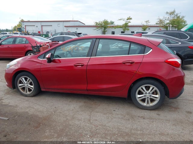 46014575 :رقم المزاد ، 3G1BE6SM0HS527191 vin ، 2017 Chevrolet Cruze Lt Auto مزاد بيع