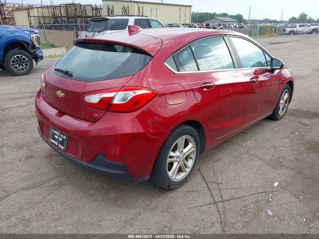 46014575 :رقم المزاد ، 3G1BE6SM0HS527191 vin ، 2017 Chevrolet Cruze Lt Auto مزاد بيع