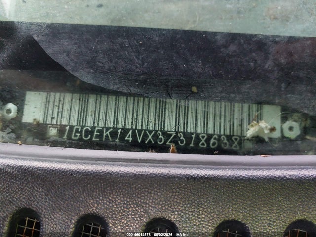Продажа на аукционе авто 2003 Chevrolet Silverado 1500 Ls, vin: 1GCEK14VX3Z318638, номер лота: 46014578