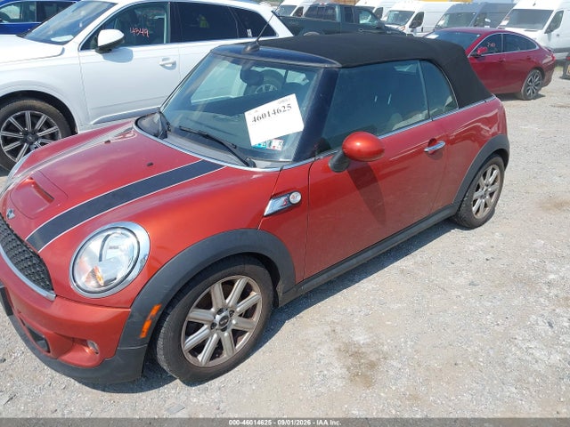 Продажа на аукционе авто 2013 Mini Convertible Cooper S, vin: WMWZP3C55DT297828, номер лота: 46014625