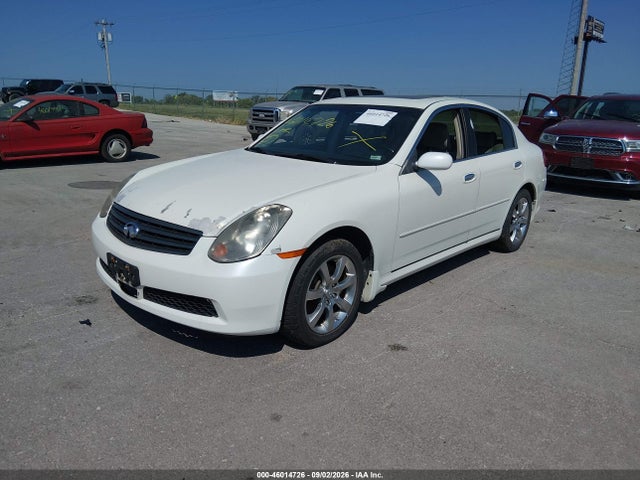 2006 Infiniti G35x მანქანა იყიდება აუქციონზე, vin: JNKCV51F96M603978, აუქციონის ნომერი: 46014726