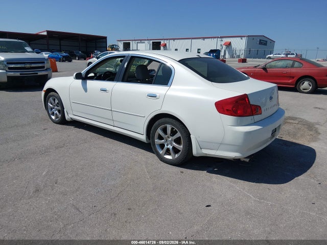 2006 Infiniti G35x მანქანა იყიდება აუქციონზე, vin: JNKCV51F96M603978, აუქციონის ნომერი: 46014726