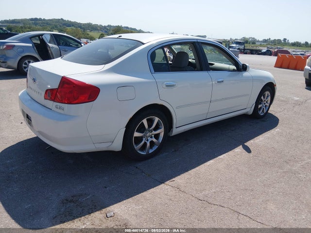 2006 Infiniti G35x მანქანა იყიდება აუქციონზე, vin: JNKCV51F96M603978, აუქციონის ნომერი: 46014726