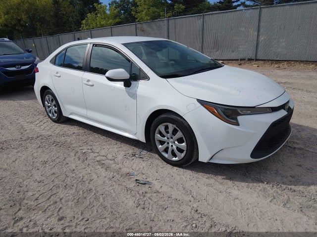 2021 Toyota Corolla Le მანქანა იყიდება აუქციონზე, vin: 5YFEPMAEXMP192638, აუქციონის ნომერი: 46014727