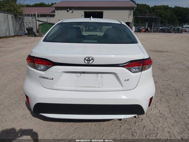 2021 Toyota Corolla Le მანქანა იყიდება აუქციონზე, vin: 5YFEPMAEXMP192638, აუქციონის ნომერი: 46014727