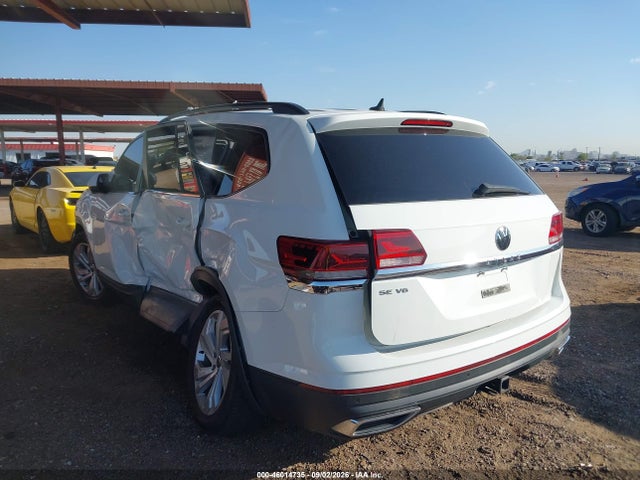 2021 Volkswagen Atlas 3.6l V6 Se W/technology მანქანა იყიდება აუქციონზე, vin: 1V2WR2CA1MC564873, აუქციონის ნომერი: 46014735