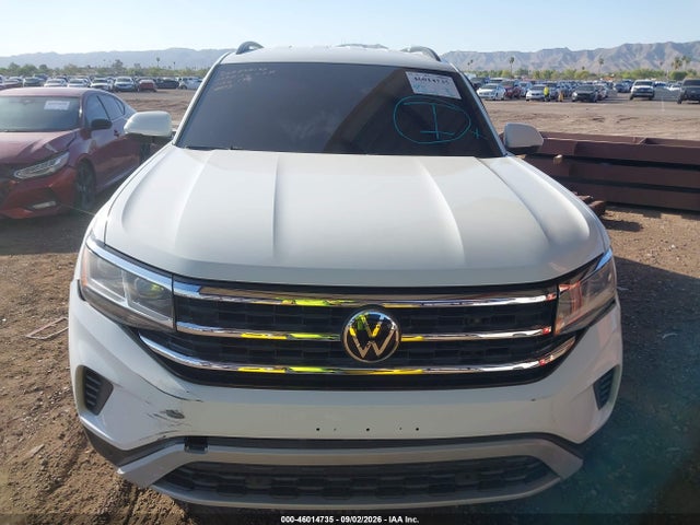 2021 Volkswagen Atlas 3.6l V6 Se W/technology მანქანა იყიდება აუქციონზე, vin: 1V2WR2CA1MC564873, აუქციონის ნომერი: 46014735