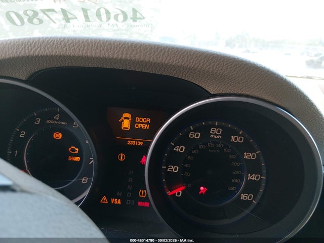 46014780 :رقم المزاد ، 2HNYD282X9H527216 vin ، 2009 Acura Mdx مزاد بيع