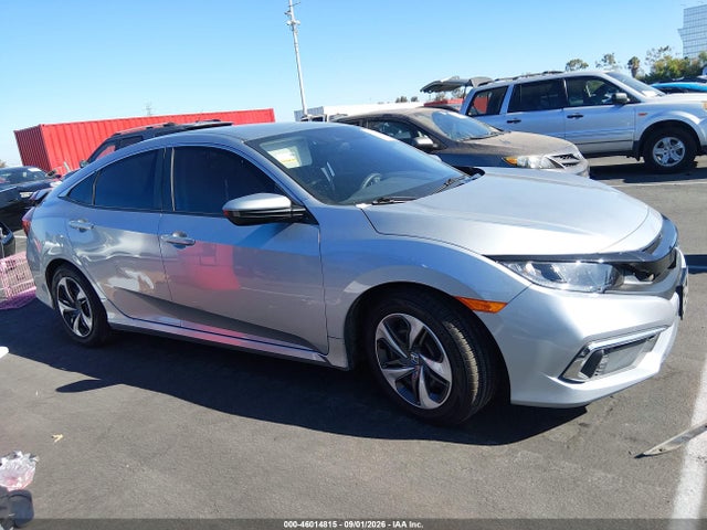 46014815 :رقم المزاد ، 2HGFC2F65KH556295 vin ، 2019 Honda Civic Lx مزاد بيع