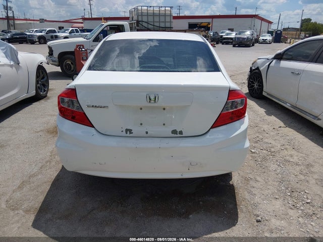 Продажа на аукционе авто 2012 Honda Civic Ex, vin: 19XFB2F87CE067770, номер лота: 46014820