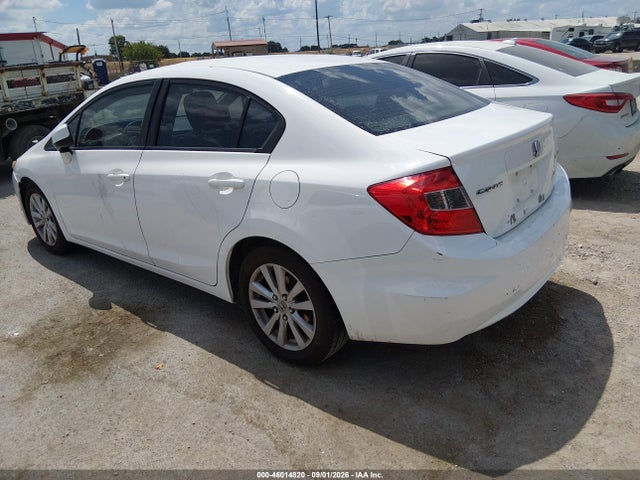 Продажа на аукционе авто 2012 Honda Civic Ex, vin: 19XFB2F87CE067770, номер лота: 46014820
