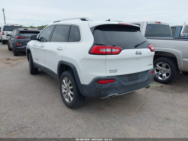 2014 Jeep Cherokee Limited მანქანა იყიდება აუქციონზე, vin: 1C4PJMDS9EW129325, აუქციონის ნომერი: 46014839
