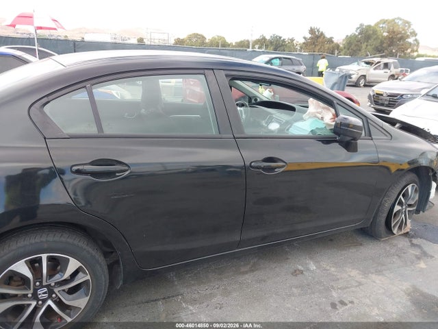 46014850 :رقم المزاد ، 19XFB2F85FE261279 vin ، 2015 Honda Civic Ex مزاد بيع