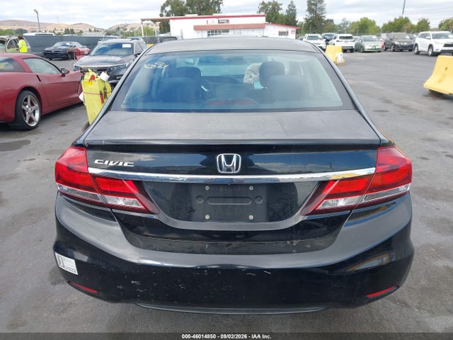 46014850 :رقم المزاد ، 19XFB2F85FE261279 vin ، 2015 Honda Civic Ex مزاد بيع