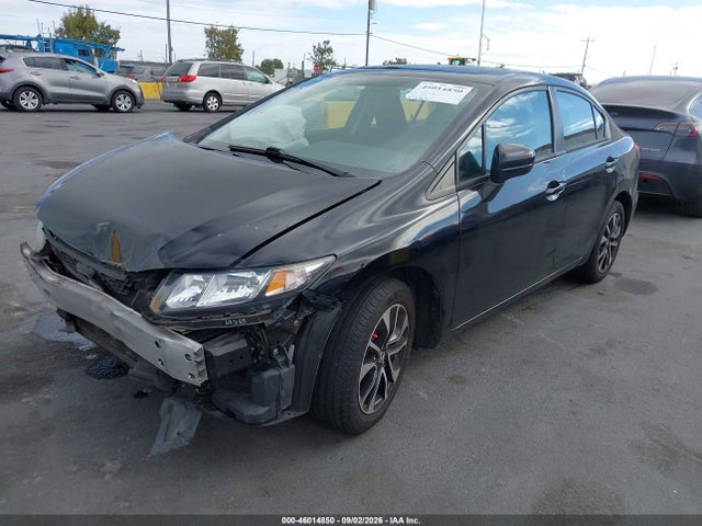 46014850 :رقم المزاد ، 19XFB2F85FE261279 vin ، 2015 Honda Civic Ex مزاد بيع