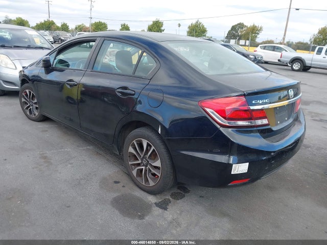 46014850 :رقم المزاد ، 19XFB2F85FE261279 vin ، 2015 Honda Civic Ex مزاد بيع