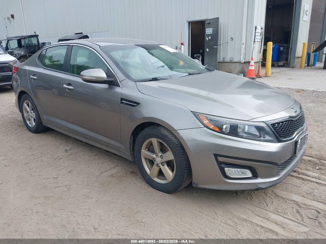 46014992 :رقم المزاد ، 5XXGM4A70FG403845 vin ، 2015 Kia Optima Lx مزاد بيع