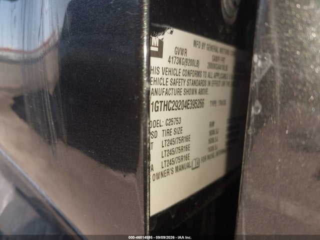 Aukcja sprzedaży 2004 Gmc Sierra 2500hd Sle, vin: 1GTHC29204E395266, numer aukcji: 46014995